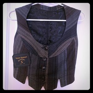 Vivienne Westwood Anglomania Scoop Neck Vest